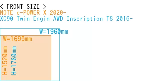 #NOTE e-POWER X 2020- + XC90 Twin Engin AWD Inscription T8 2016-